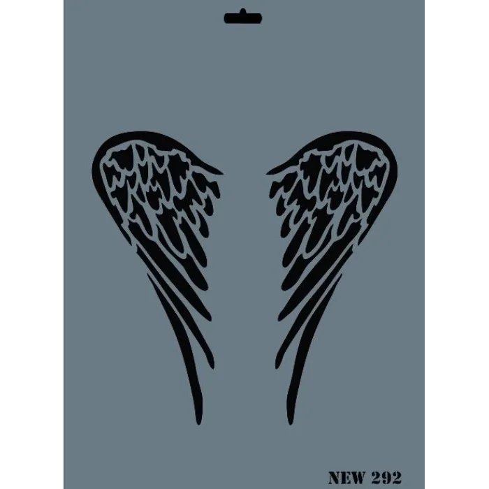 Supertrend Stencil Boyama Şablonu 25x35 cm. NEW-292