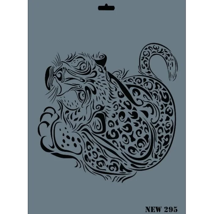 Supertrend Stencil Boyama Şablonu 25x35 cm. NEW-295