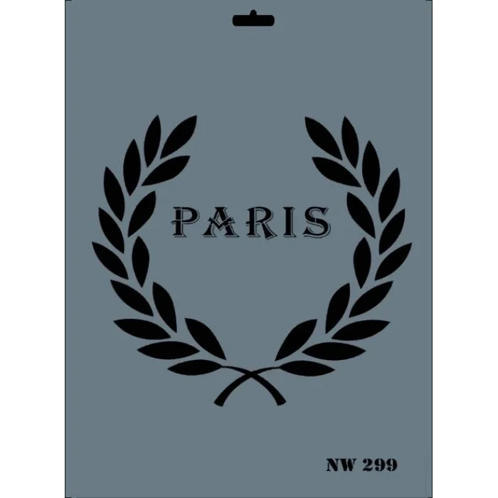 Supertrend Stencil Boyama Şablonu 25x35 cm. NEW-299