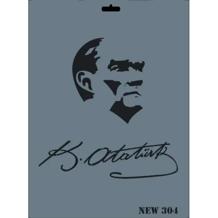 Supertrend Stencil Boyama Şablonu 25x35 cm. NEW-304