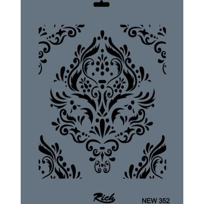 Supertrend Stencil Boyama Şablonu 25x35 cm. NEW-352