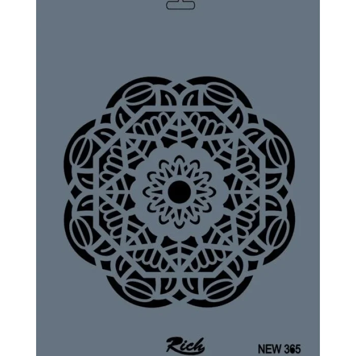 Supertrend Stencil Boyama Şablonu 25x35 cm. NEW-365