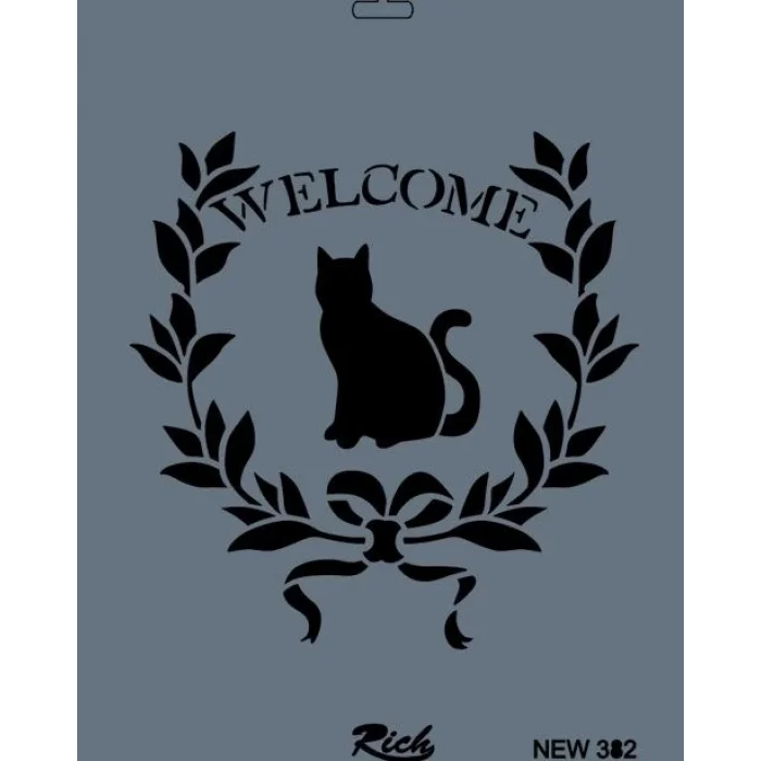 Supertrend Stencil Boyama Şablonu 25x35 cm. NEW-382