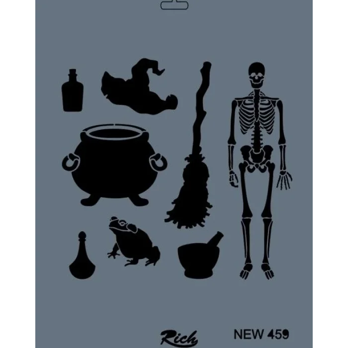 Supertrend Stencil Boyama Şablonu 25x35 cm. NEW-459