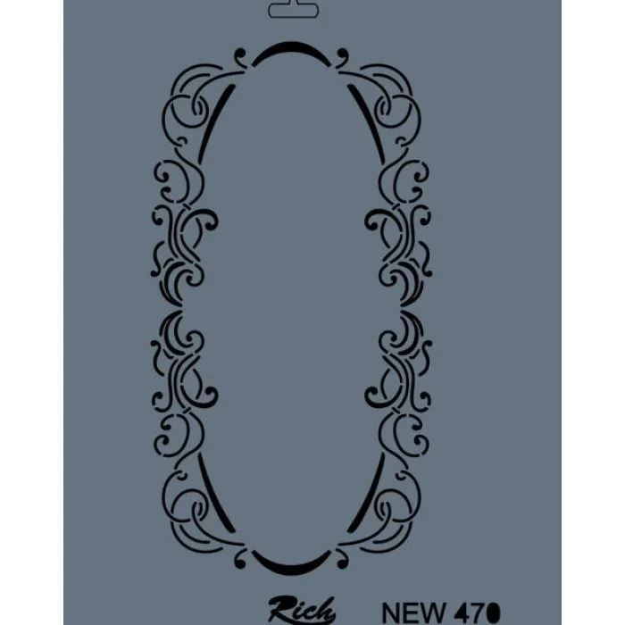 Supertrend Stencil Boyama Şablonu 25x35 cm. NEW-470