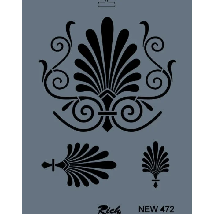 Supertrend Stencil Boyama Şablonu 25x35 cm. NEW-472