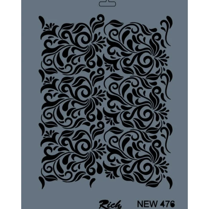 Supertrend Stencil Boyama Şablonu 25x35 cm. NEW-476