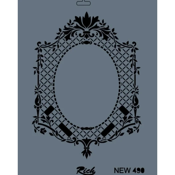 Supertrend Stencil Boyama Şablonu 25x35 cm. NEW-490