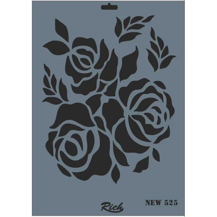 Supertrend Stencil Boyama Şablonu 25x35 cm. NEW-525