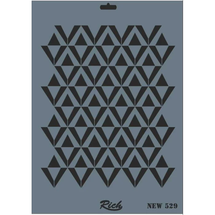 Supertrend Stencil Boyama Şablonu 25x35 cm. NEW-529