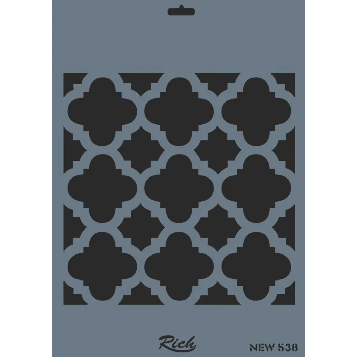 Supertrend Stencil Boyama Şablonu 25x35 cm. NEW-538