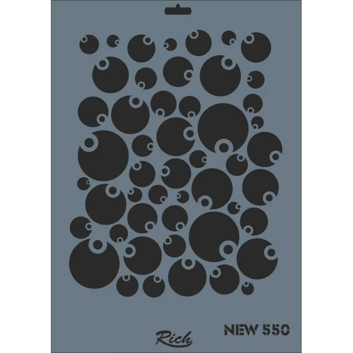 Supertrend Stencil Boyama Şablonu 25x35 cm. NEW-550