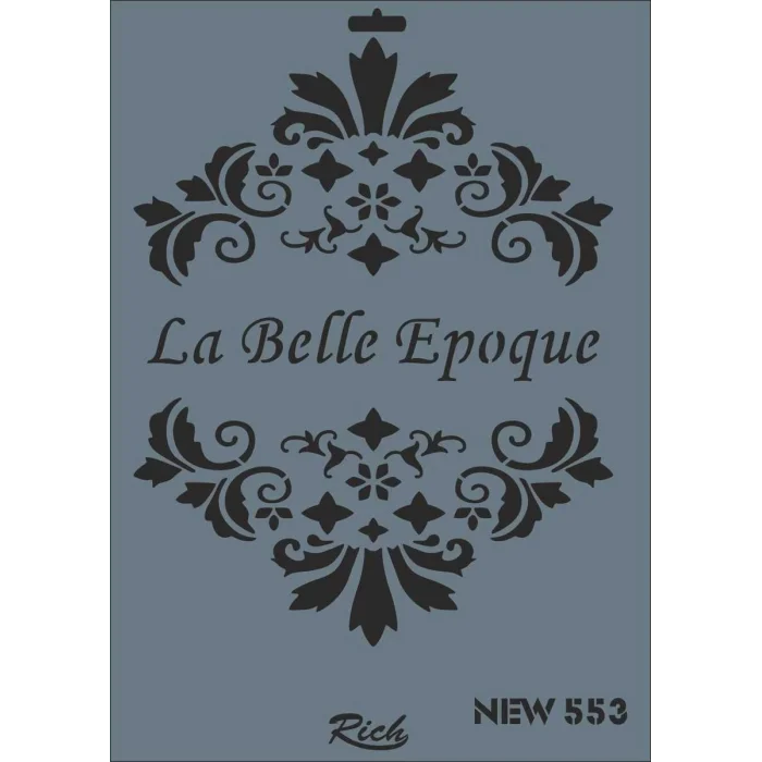 Supertrend Stencil Boyama Şablonu 25x35 cm. NEW-553