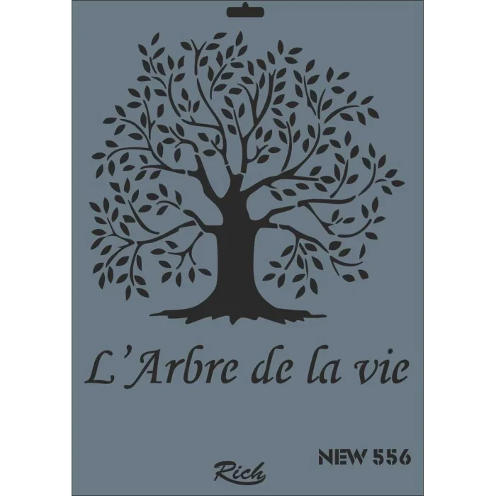 Supertrend Stencil Boyama Şablonu 25x35 cm. NEW-556