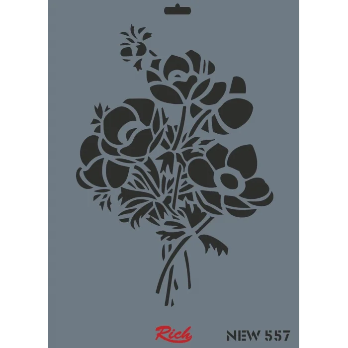 Supertrend Stencil Boyama Şablonu 25x35 cm. NEW-557