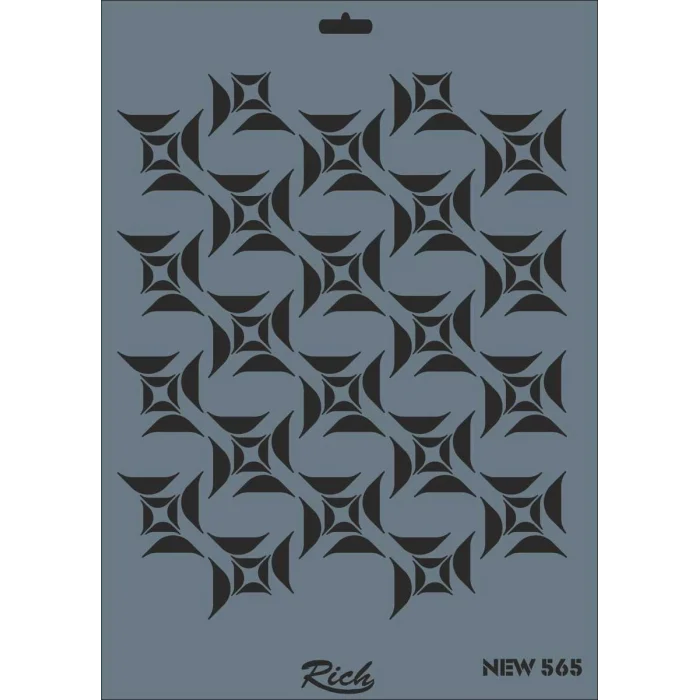 Supertrend Stencil Boyama Şablonu 25x35 cm. NEW-565