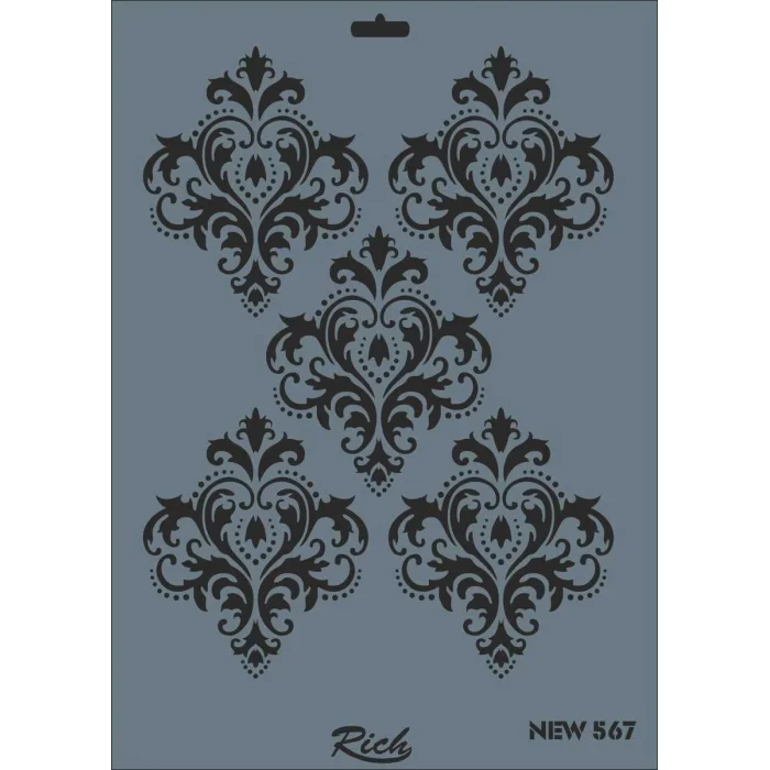 Supertrend Stencil Boyama Şablonu 25x35 cm. NEW-567