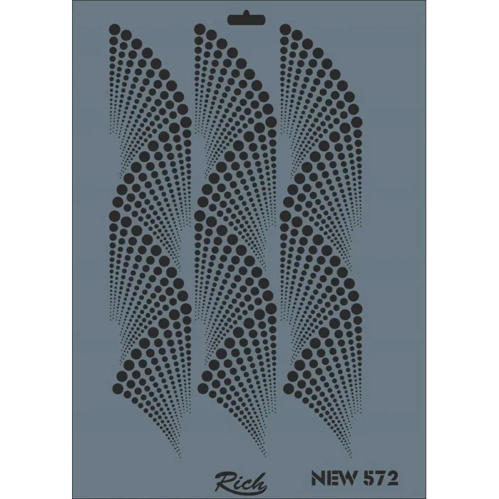 Supertrend Stencil Boyama Şablonu 25x35 cm. NEW-572