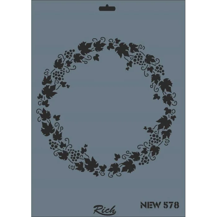 Supertrend Stencil Boyama Şablonu 25x35 cm. NEW-578