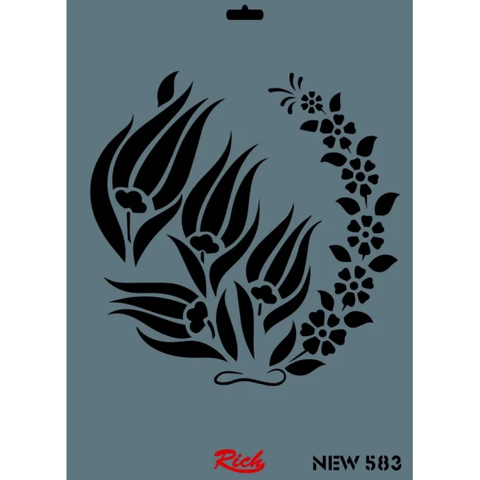 Supertrend Stencil Boyama Şablonu 25x35 cm. NEW-583