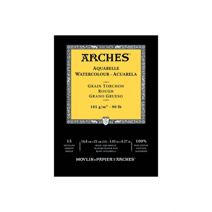 Supertrend Sulu Boya Defteri Blok Rough - Kalın Doku 185 gr. 15x21 cm. 15 Yaprak