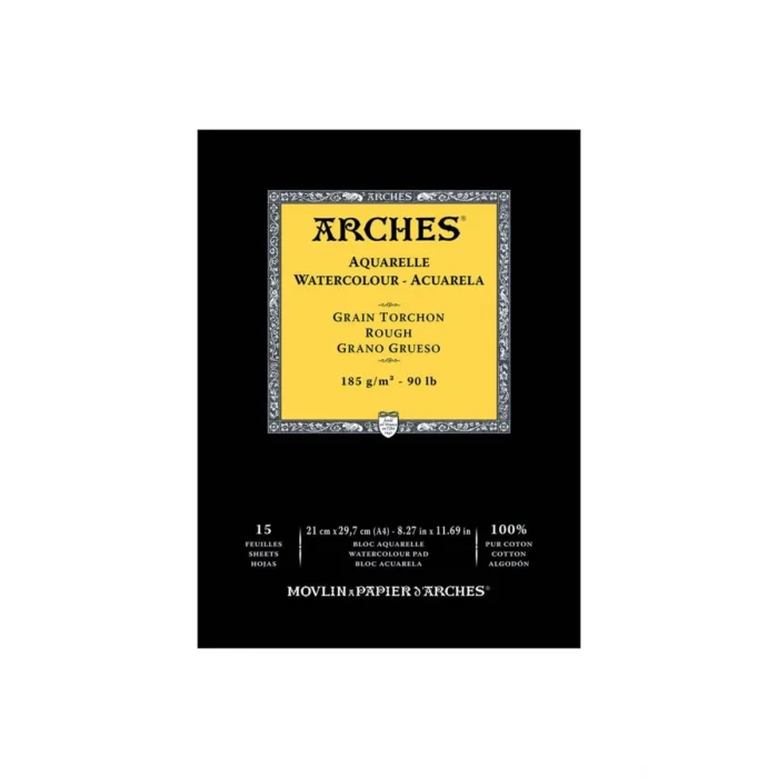 Supertrend Sulu Boya Defteri Blok Rough - Kalın Doku 185 gr. 21x29 cm. 15 Yaprak