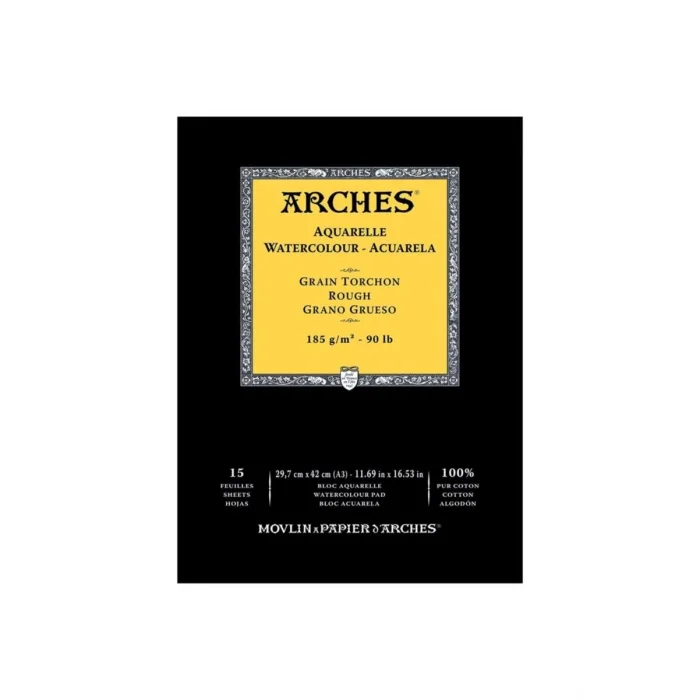 Supertrend Sulu Boya Defteri Blok Rough - Kalın Doku 185 gr. 29x42 cm. 15 Yaprak