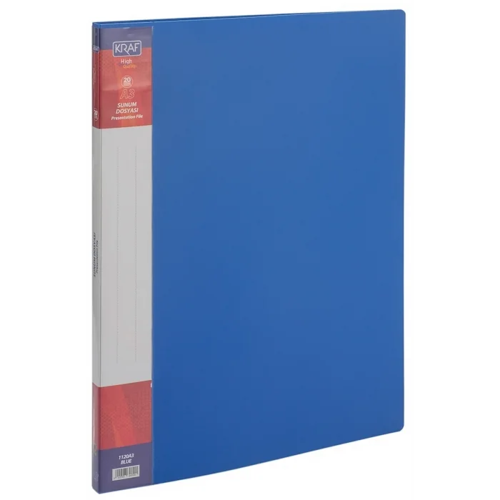 Supertrend Sunum Dosyası A3 40lı MAVİ