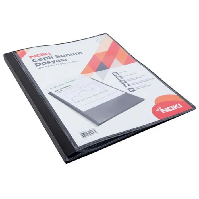 Supertrend Sunum Dosyası Önü Cepli 100lü Siyah