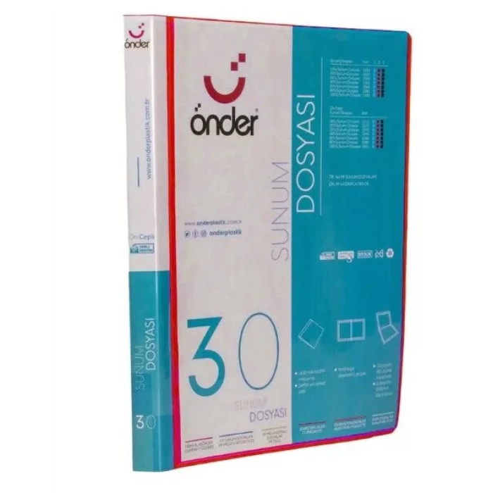 Supertrend Sunum Dosyası Önü Cepli A4 30lu