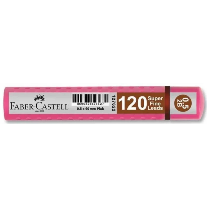 Supertrend Super Fine Min Mekanik Kurşun Kalem Ucu 0.5 2B 120li Pembe Tüp