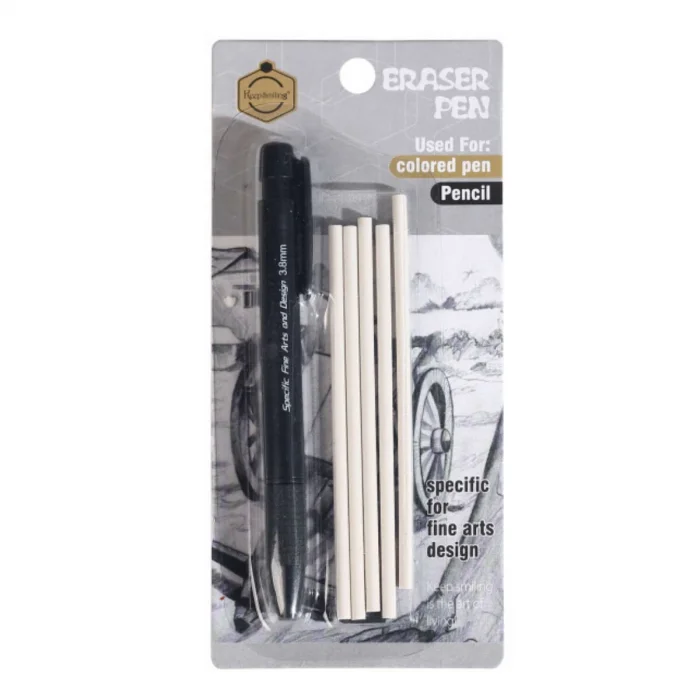 Supertrend 3.8 mm. Kalem Silgi + 5 Adet Silgi Yedeği