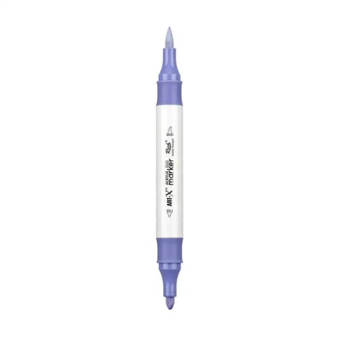 Supertrend Supertrend Acrylic Duo Marker Çift Uçlu Su Bazlı Boyama Markörü No:149 Açık Lila