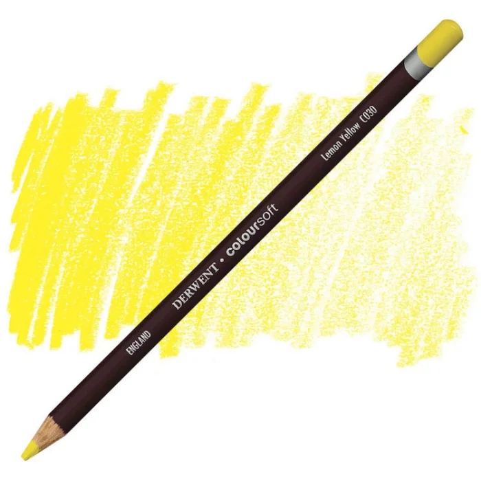 Supertrend Coloursoft Pencil Yumuşak Kuruboya Kalemi C030 Lemon Yellow