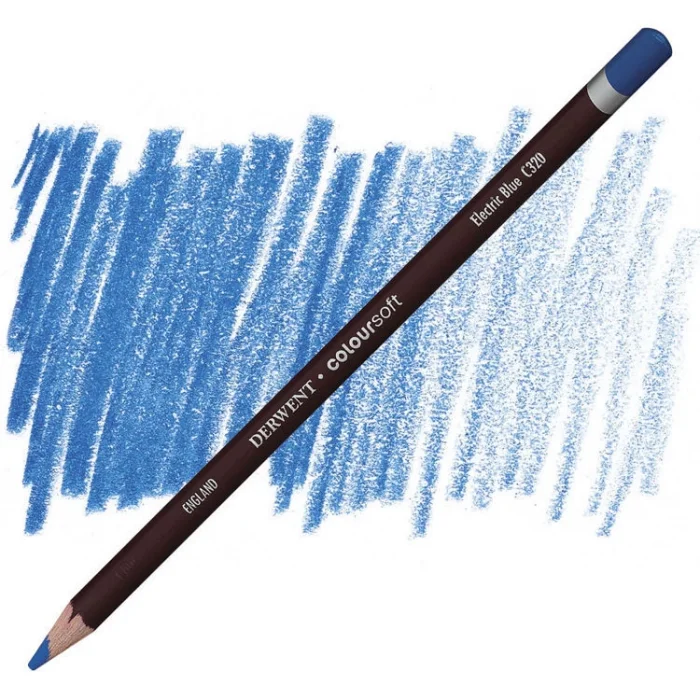 Supertrend Coloursoft Pencil Yumuşak Kuruboya Kalemi C320 Electric Blue