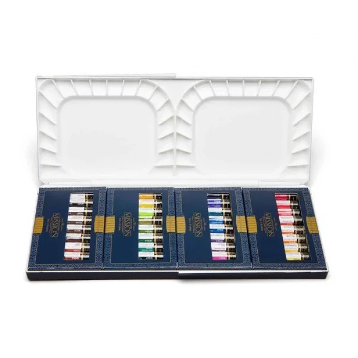 Supertrend Supertrend Gold Class Pigment Tüp Sulu Boya Seti Nano Palet 36 Renk x 7 ml.