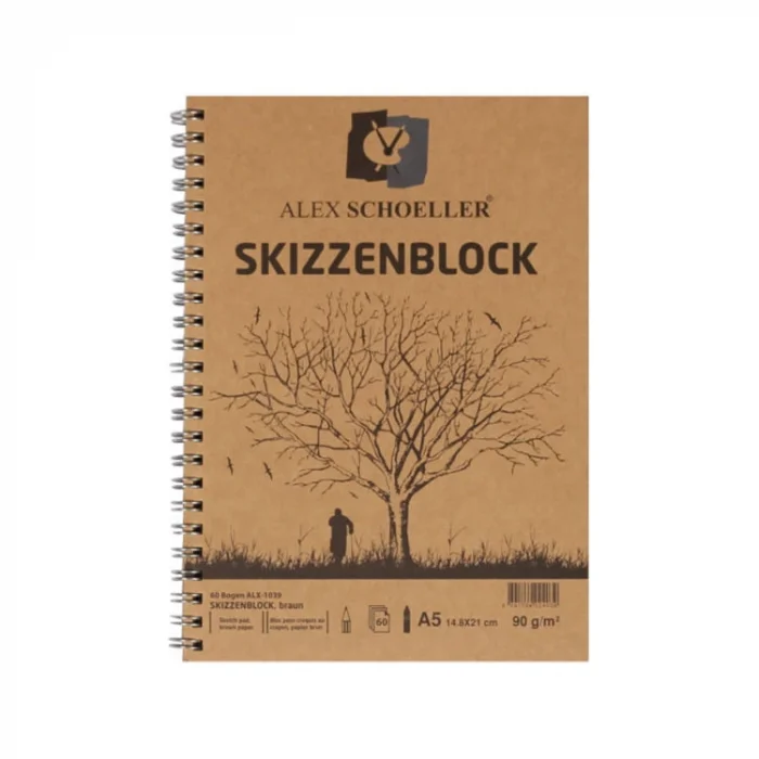 Supertrend Supertrendt Eskiz Çizim Defteri A5 Yandan Spiralli 90 gr. 60 yaprak