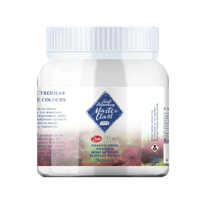 Supertrend Supertrendter Class Extra-Fine Artists’ Guaj Boya 220 ml. 101 Titanium White