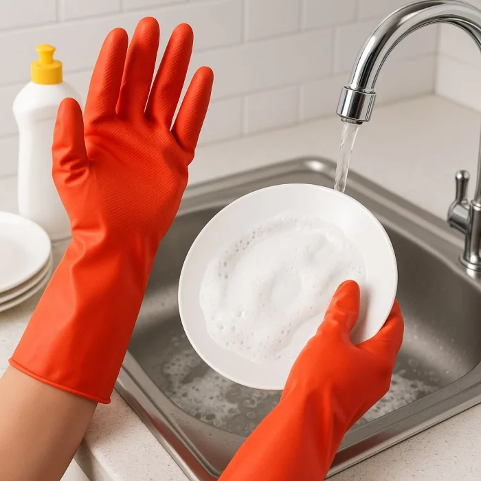 Supertrend Temizlik Eldiveni Kırmızı S 1 Çift