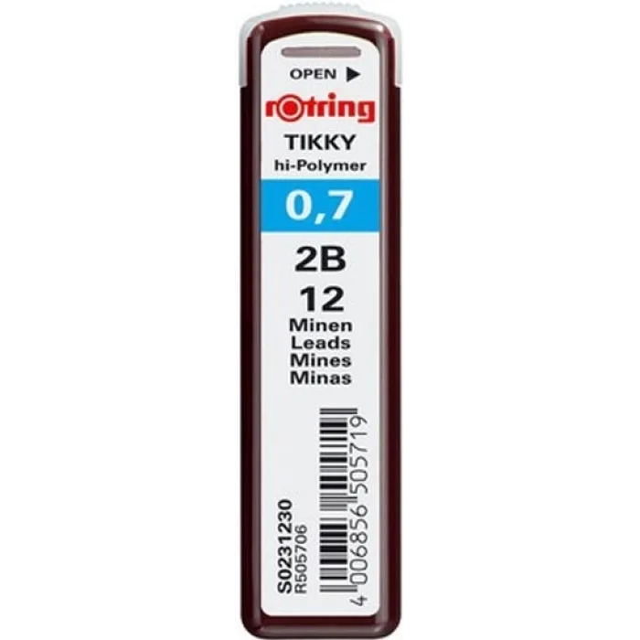 Supertrend Tikky Hi-Polymer Kurşun Kalem Ucu 0.7 mm (2B)