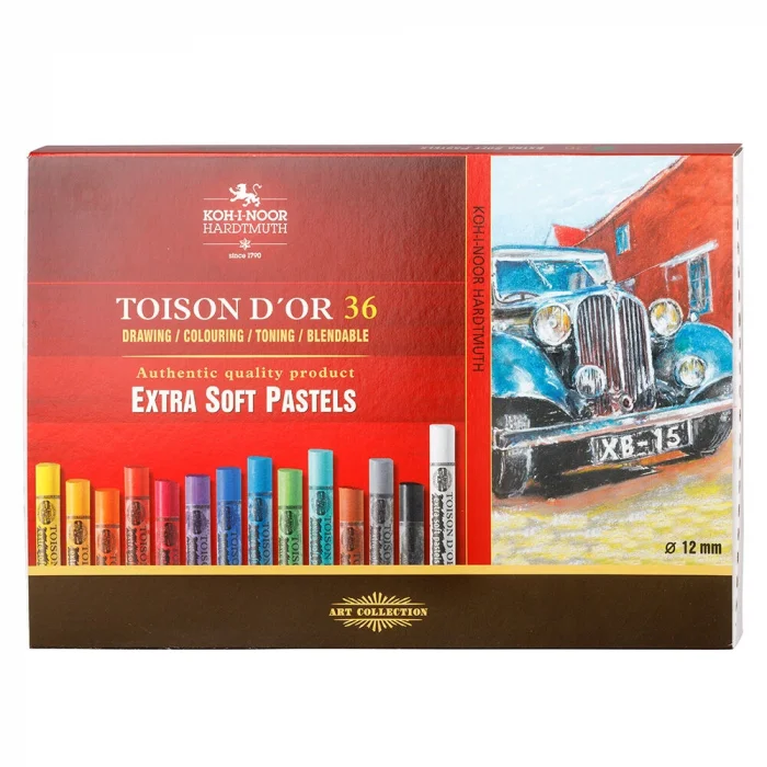 Supertrend Toison Dor Extra Soft Pastel Boya Seti (Kalın) 36 Renk