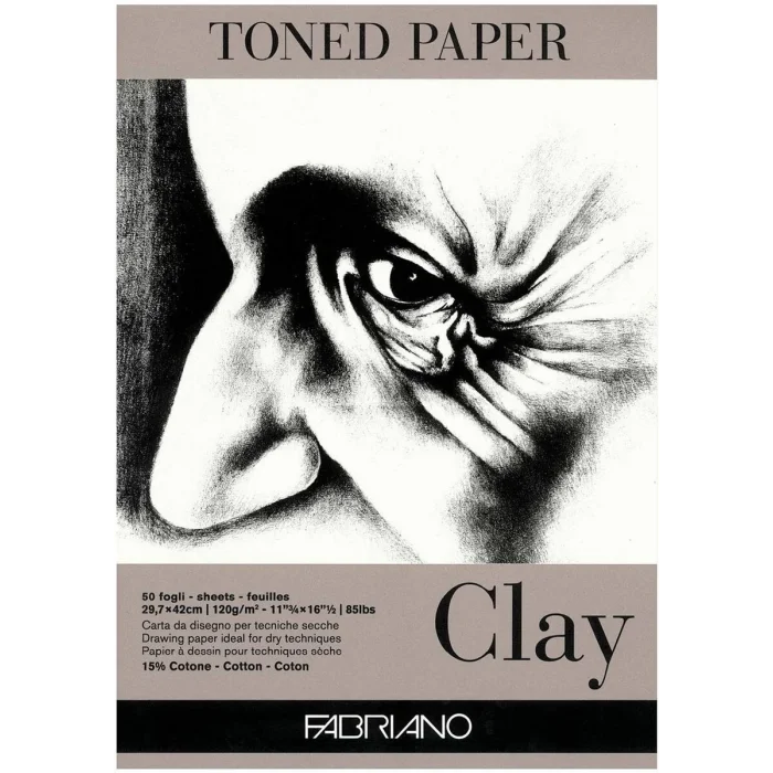 Supertrend Toned Paper Clay Eskiz Çizim Defteri Kil Rengi 120 gr. A3 50 yaprak