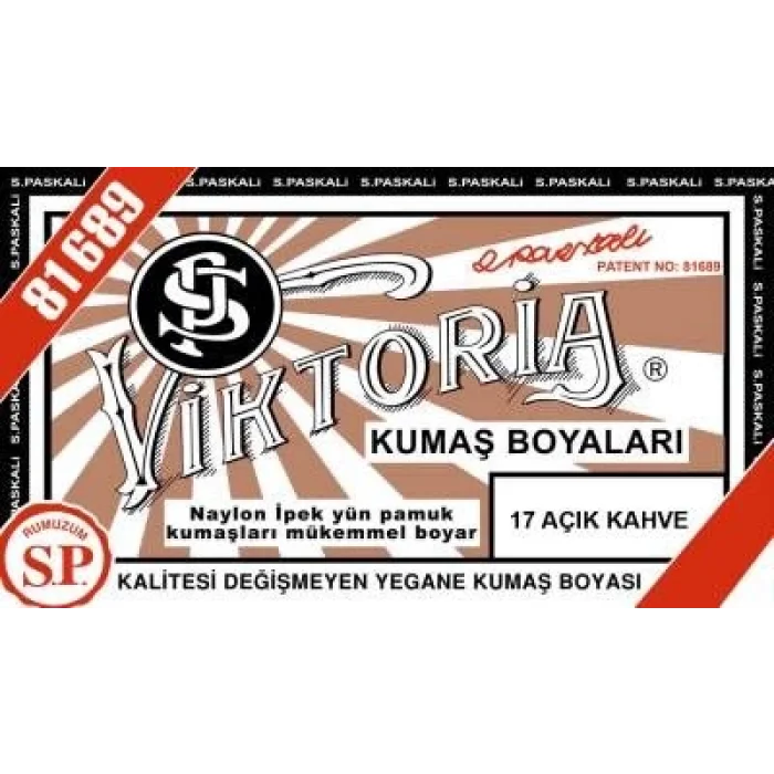 Supertrend Toz Kumaş Boyası 17 AÇIK KAHVE