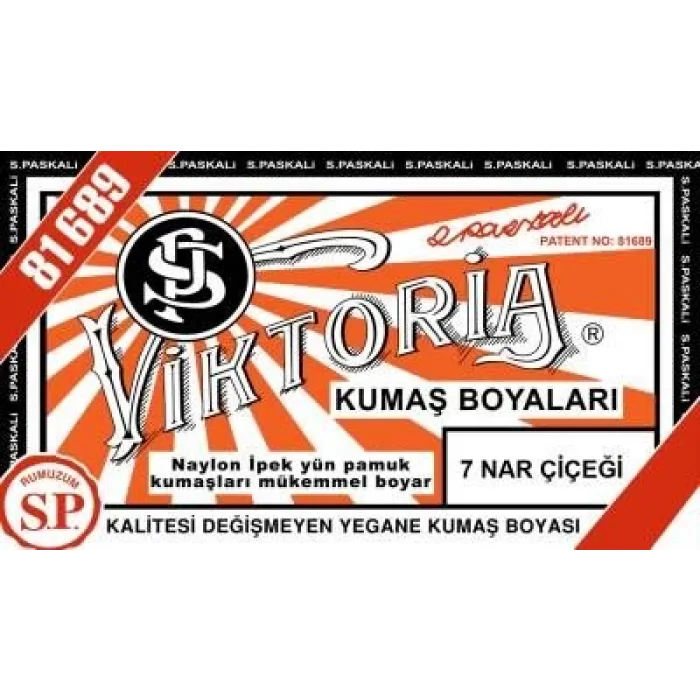 Supertrend Toz Kumaş Boyası 7 NAR ÇİÇEĞİ