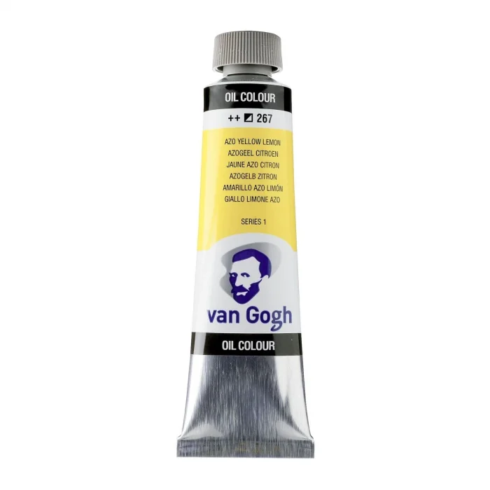Supertrend Van Gogh Yağlı Boya 40 ml. 267 Azo Yellow Lemon