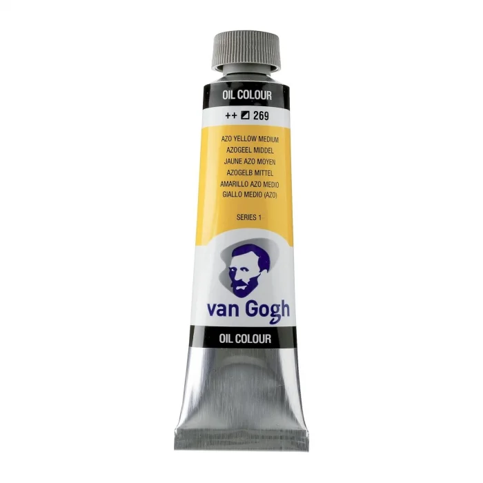 Supertrend Van Gogh Yağlı Boya 40 ml. 269 Azo Yellow Medium