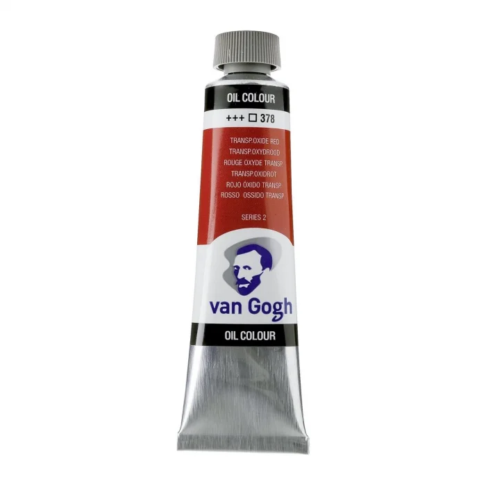 Supertrend Van Gogh Yağlı Boya 40 ml. 378 Transparent Oxide Red