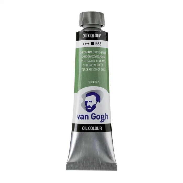 Supertrend Van Gogh Yağlı Boya 40 ml. 668 Chromium Oxide Green