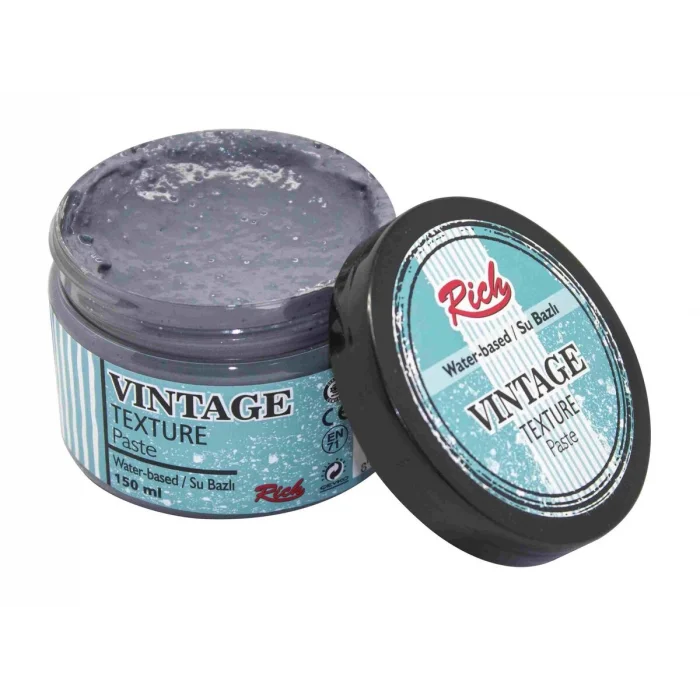 Supertrend Vintage Texture Rölyef Pasta 150 ml. 5104 ANTRASİT