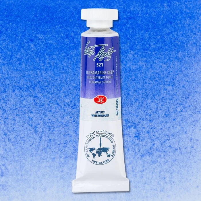 Supertrend White Nights Tüp Sulu Boya 10 ml. 521 Ultramarine Deep